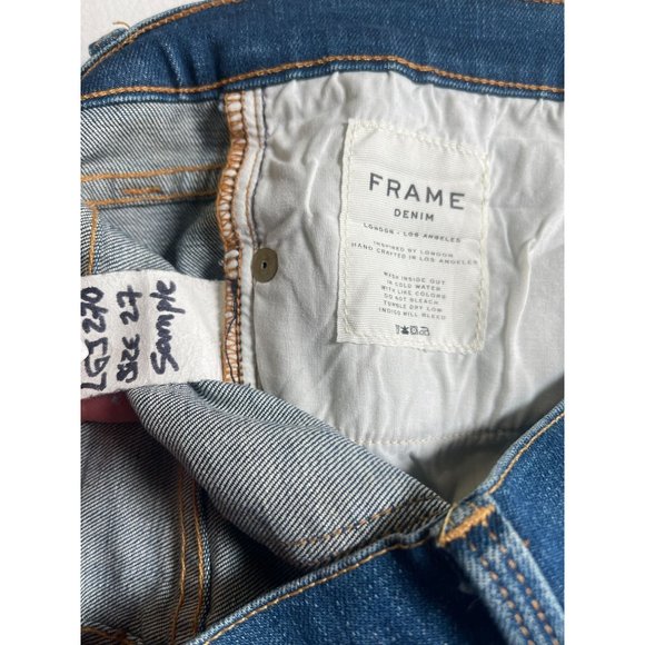 Frame Denim Skinny Jeans LGJ270 Size 27 x 27 - Picture 4 of 6